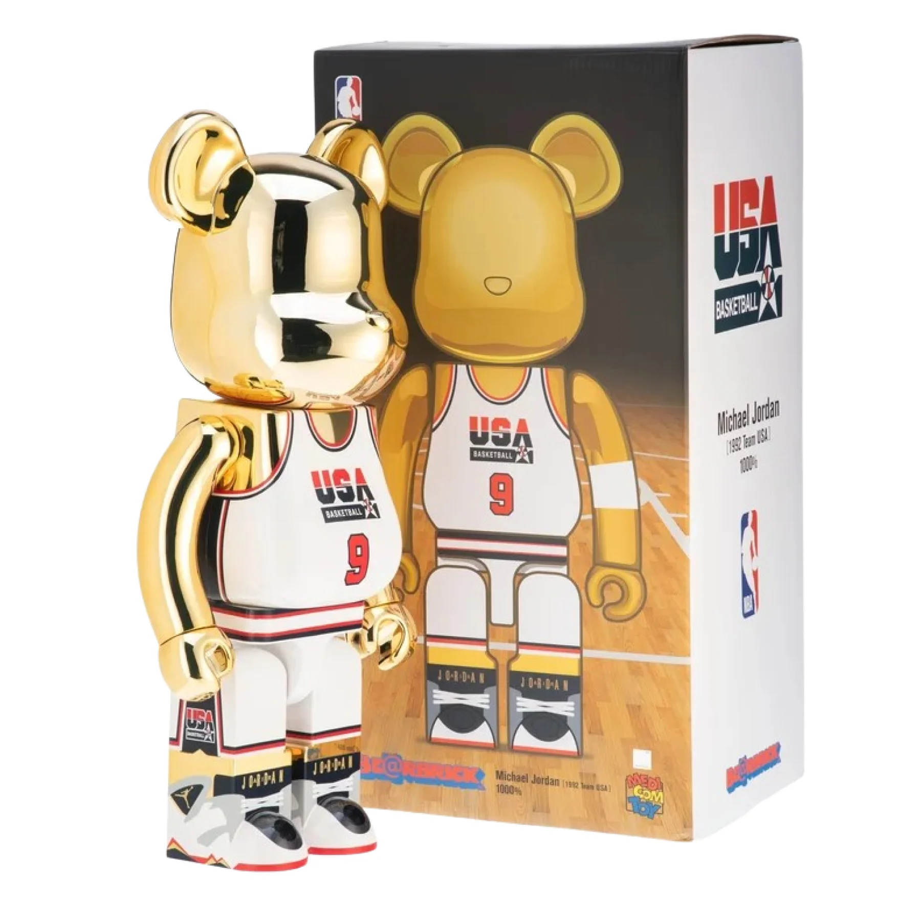 BearBrick 1000% Michael Jordan 1992 Team USA